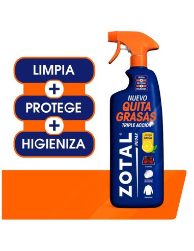 QUITAGRASAS TRIPLE ACCIÓN ZOTAL HOGAR 750ML