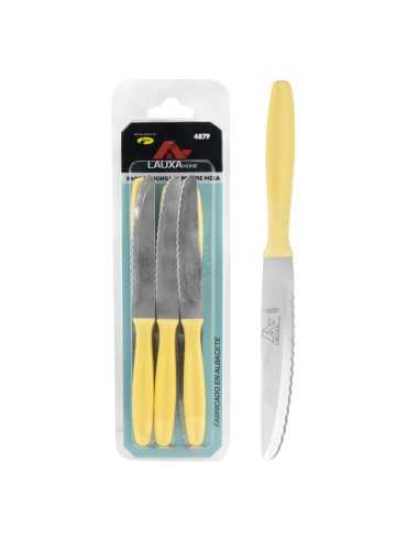 CUCHILLO POSTRE PACK 6 LAUXA BASIC