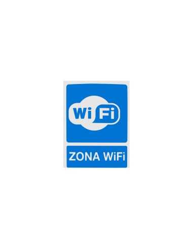 SEÑAL ADHESIVA ZONA WIFI