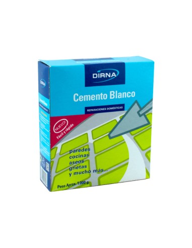 CEMENTO BLANCO PAQUETE 1KG