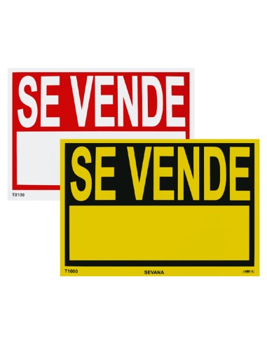 CARTEL 100X70 "SE VENDE"