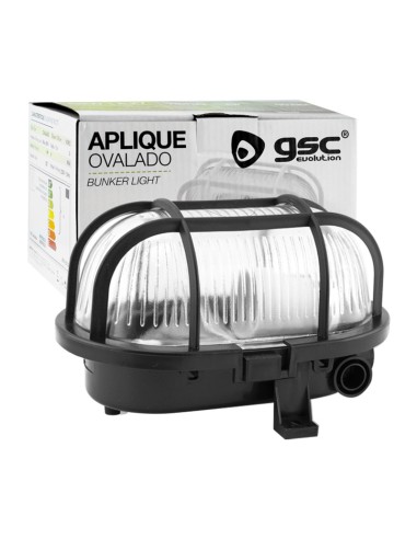 APLIQUE OVALADO E27 60W 230V