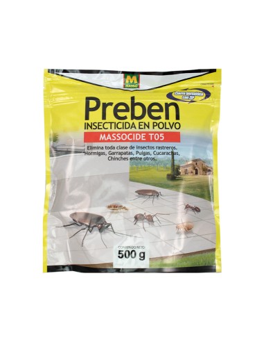 PREBEN INSECTICIDA EN POLVO 500g