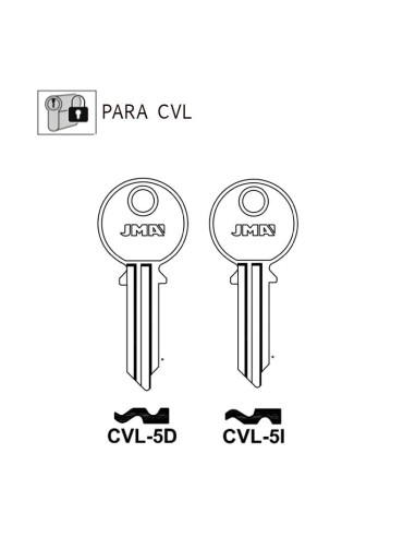 LLAVE EN BRUTO PARA CVL