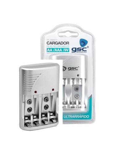 CARGADOR PILAS RECARGABLES