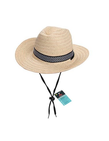 SOMBRERO COLORES SURTIDOS CON CINTA PACK 12UDS