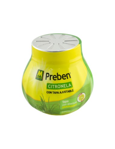 PREBEN CITRONELA CON TAPA AJUSTABLE 200G