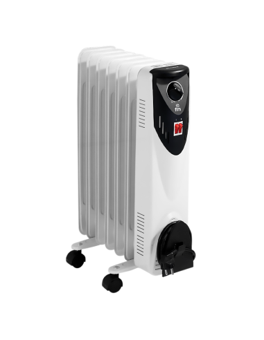 RADIADOR ACEITE 1500W 7 ELEMENTOS BR-15