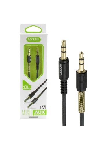 CABLE DE AUDIO JACK 3.5MM M/M 1M