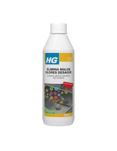 ELIMINADOR MALOS OLORES DESAGUE 500ML HG