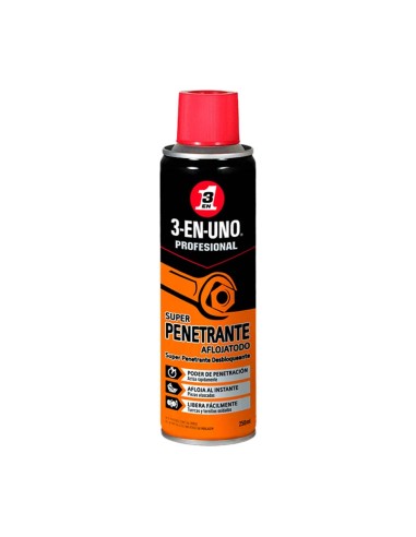 AFLOJATODO SUPER PENETRANTE 3-EN-UNO 250ML