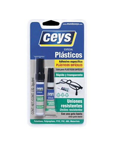 ADHESIVO ESPECIAL PLASTICOS DIFICILES CEYS