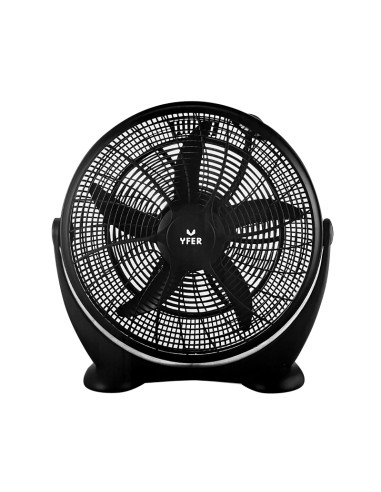 VENTILADOR SUELO INDUSTRIAL NEGRO 50CM 90W