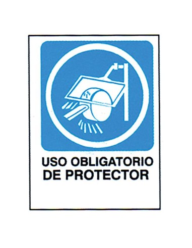 SEÑAL 40X30 "USO OBLIGATORIO PROTECTOR"