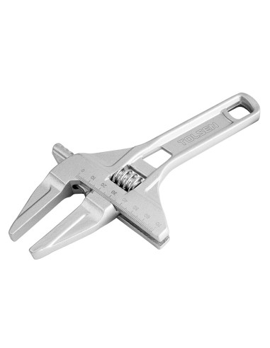 LLAVE INGLESA AJUSTABLE ALUMINIO TOLSEN