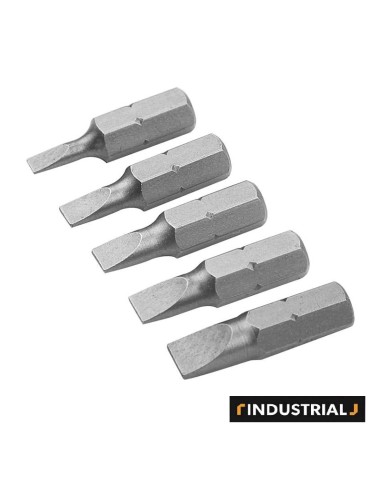 JGO. 5PCS PUNTAS PLANAS 25MM TOLSEN