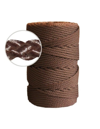 CUERDA NYLON MARRÓN 6MM 200M