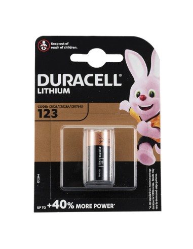 PILA LITIO DURACELL ULTRA M3 123