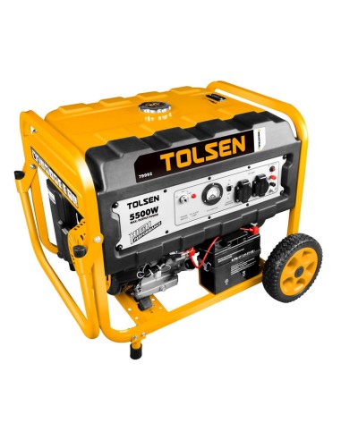 GENERADOR ELECTRICO 5000W 4 TIEMPOS TOLSEN